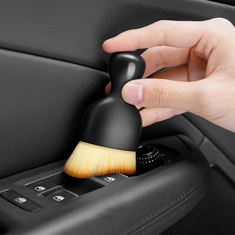 Soft Cleaning Brush for Car Air Outlet Dust Sweeping Tools Auto Interior Clean Brushes Scratch-Free Car Detailing Tool [CAR] [DTL]