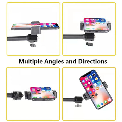 Overhead Tripod with Ring Light Table Tabletop Shooting Stand Tripods with Mobile Phone Holder Boom Arm for Nail Art Photography [PHO]