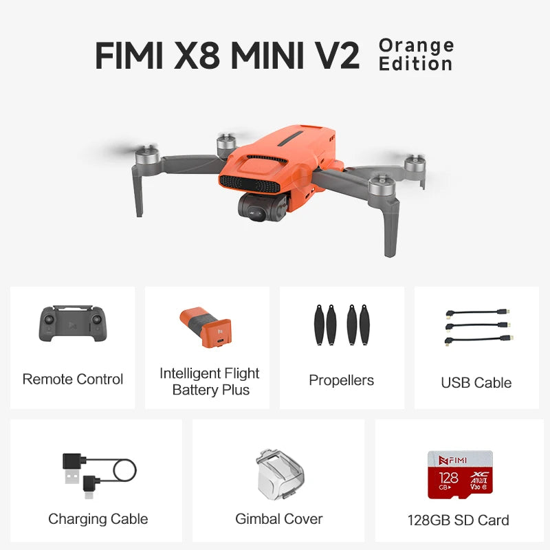 FIMI X8 MINI V2 Intelligent Flight Battery Plus Battery RC Quadcopter Spare Part bateria Rechargeable Li-ion 2S Battery [BAT]