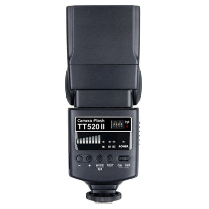 Godox TT520II TT520 II Camera Flash  with Build-in 433MHz Wireless Signal for Canon Nikon Pentax Olympus DSLR Cameras [PHO]