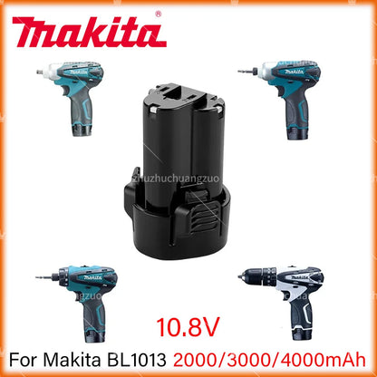 100% original Makita 10.8V BL1013 Rechargeable Power Tools li-ion Battery Replacement TD090D DF030D LCT203W BL1014 tools Battery [BAT]