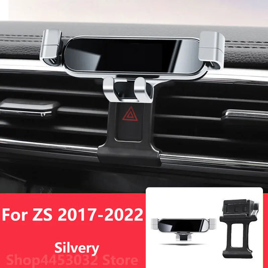 For MG ZS 2022 2017 Car Mobile Phone Holder 360 Degree Rotation Special Bracket Clamping Accessories 2019 2018 2017 [CAR]