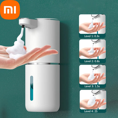 Xiaomi 380ML Automatic Foam Soap Dispenser Bathroom Smart Washing Hand Machine With USB Charging White High Quality ABS Material [DSP]