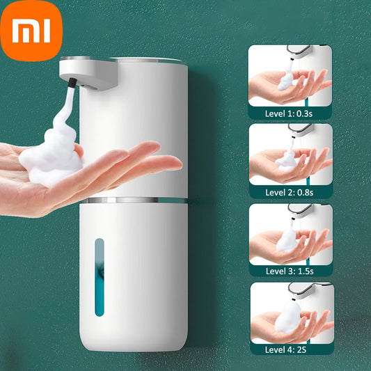 Xiaomi 380ML Automatic Foam Soap Dispenser Bathroom Smart Washing Hand Machine With USB Charging White High Quality ABS Material [DSP]