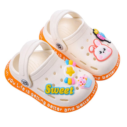 Children's Sandals and Slippers Cartoon Soft Sole Anti Slip Children's Shoes Girls' Indoor Home Shoes Boys' Sandals  Kids Shoes [SHO]