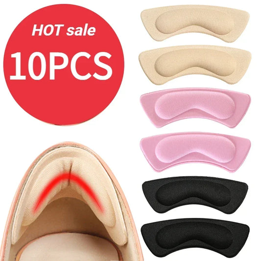 Women Insoles for Shoes High Heel Stickers Adjust Size Adhesive Heels Insert Feet Protector Sticker Pain Relief Foot Care Pad [SHO]