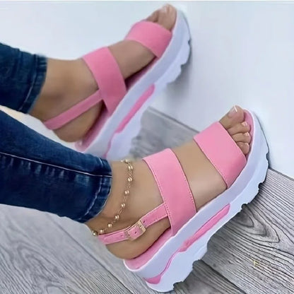 Women Sandals Lightweight Wedges Shoes For Women Summer Sandals Platform Shoes With Heels Sandalias Mujer Casual Summer Shoes [SHO]