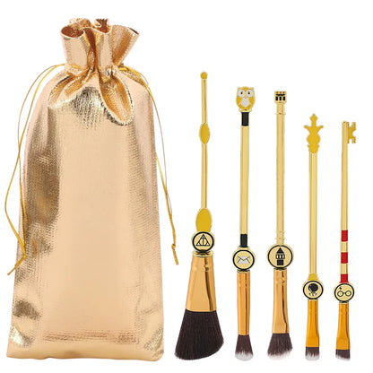 Harry Potter Horcrux Makeup Brushes Set Eye Shadow Foundation Women Cosmetic Brush Eyeshadow Blush Powder Blending Beauty Tool [CSM]