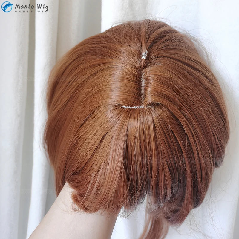 Sakura Kinomoto Cosplay Wig Anime  Cosplay Costume Heat Resistant Synthetic Hair Halloween Wigs + Wig Cap [COS]