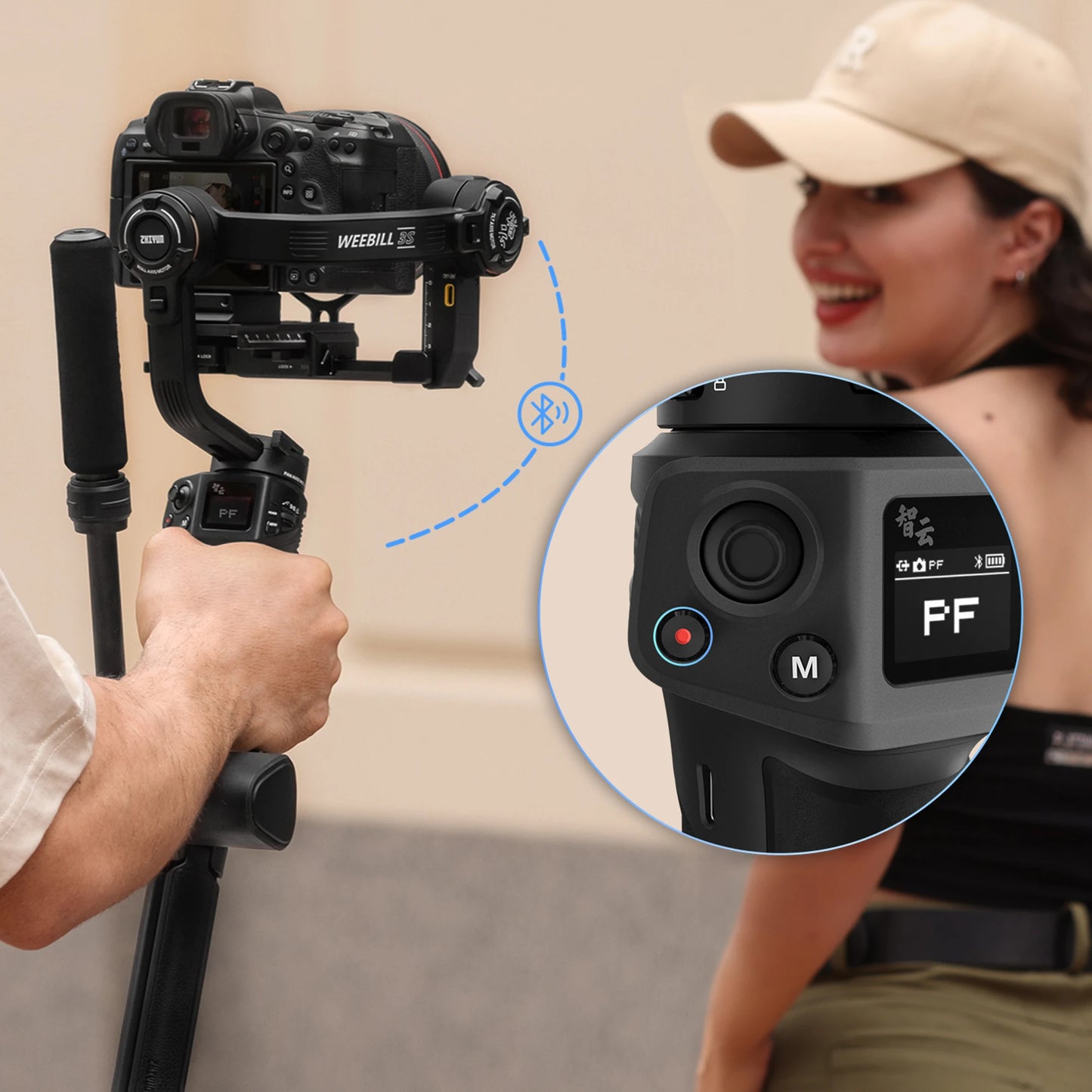 ZHIYUN Official Weebill 3S 3-Axis Camera Stabilizer Gimbal Handheld Bluetooth Control Fill Light for DSLR Mirrorless Cameras [PHO]