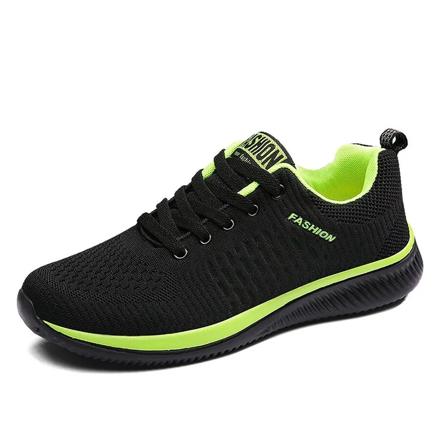 Men Running Walking Knit Shoes Women Fashion Casual Sneakers Breathable Sport Athletic Gym Lightweight [SHO]