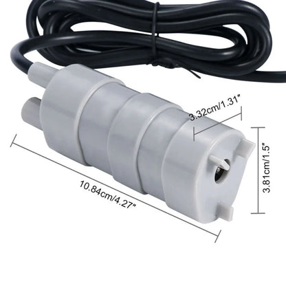 DC 12V Submersible Water Pump 1000L/H 5M High Flow Three-wire Water Pump For Motorhome Camper Pond Aquarium [PUM]