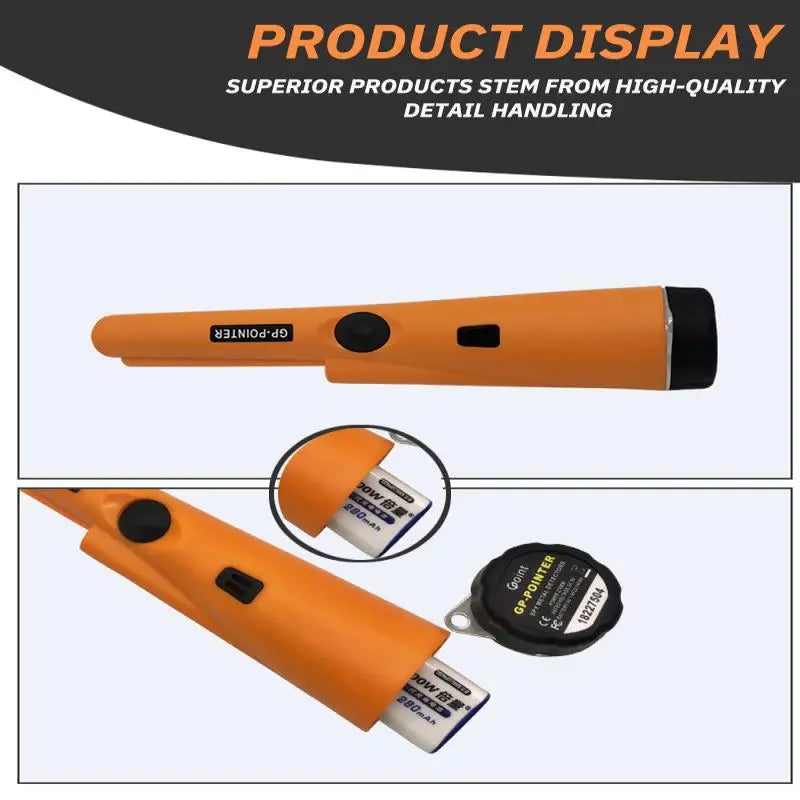 1PC Positioning Rod Handheld Underground Metal Detector GP Pointer Handheld Waterproof High Sensitivity Security Detector [MTL]