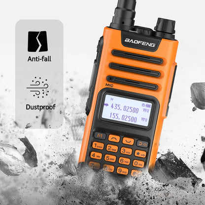 BaoFeng UV-13 PRO V2 V1 Walkie Talkie M-13 Pro Dual Band 999 Channels Type-C  Long Range UV-5R Transceiver Ham CB Two Way Radio [TEL]