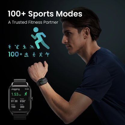 HAYLOU RS4 Plus Smartwatch 1.78'' AMOLED Display 105 Sports Modes 10-day Battery Life Smart Watch SpO₂ Heart Rate Sleep Monitor [SWH]