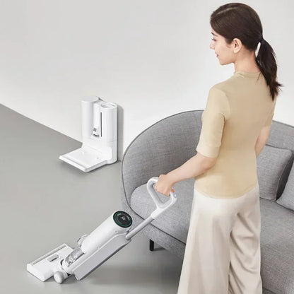 XIAOMI MIJIA High Temperature Wireless Wet Dry Vacuum Cleaner Hot Water Washing Mop Handheld Smart Floor Washer Self Cleaning [VAC]