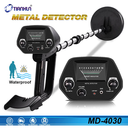 MD-4030 Underground Metal Detector Circuit Metales Length Adjustable Treasure Hunter Tracker Seeker Portable Gold Detector [MTL]