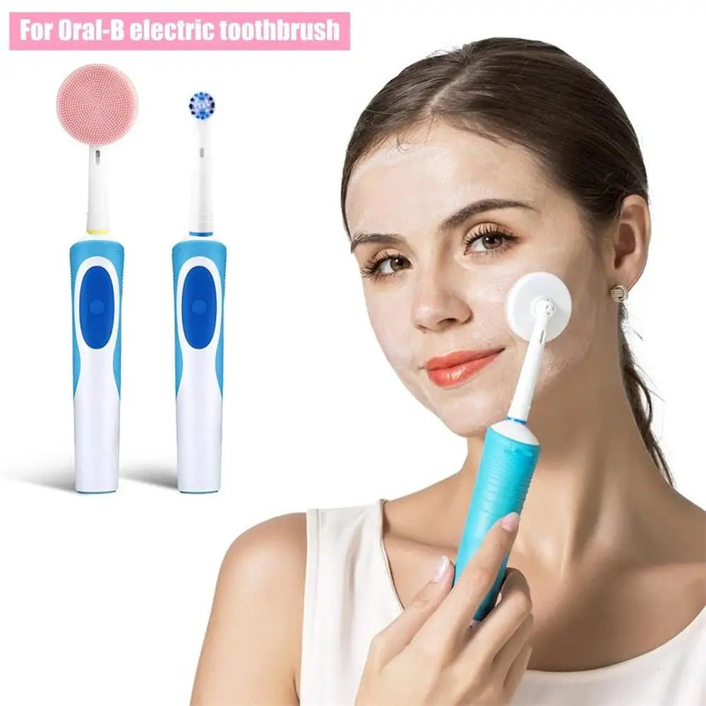 Replacement Brush Heads For Oral-B Electric Toothbrush Facial Cleansing Brush Head Electric Cleansing Head Face Skin Care Tools [SKC]