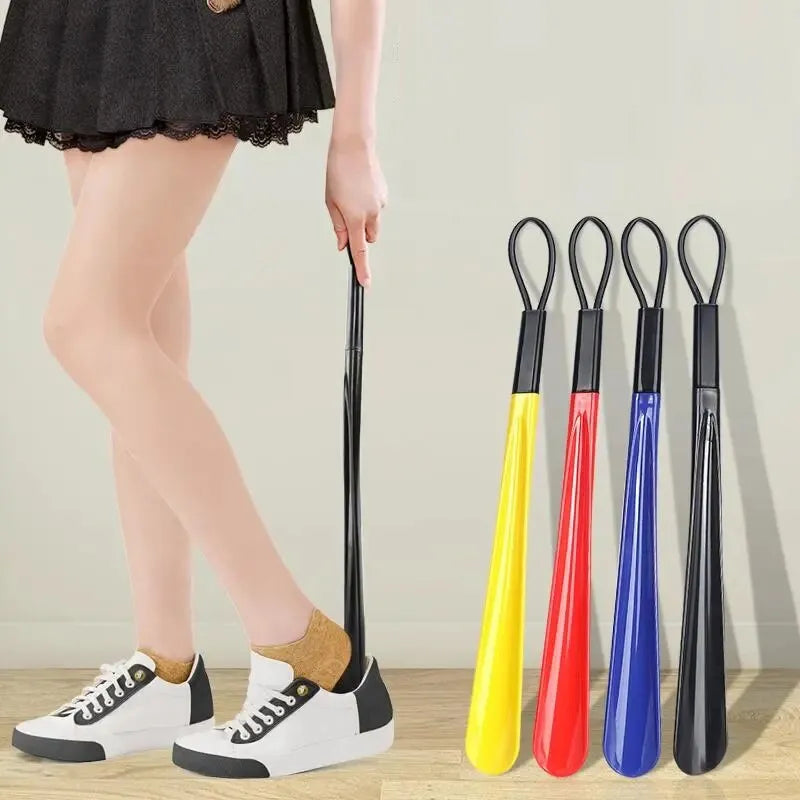 Extra Long Shoe Horns Black Plastic Shoe Horn Spoon Shape Shoehorn Shoe Lifter Flexible Shoe Lifter Shoes Accessorie [SHO]