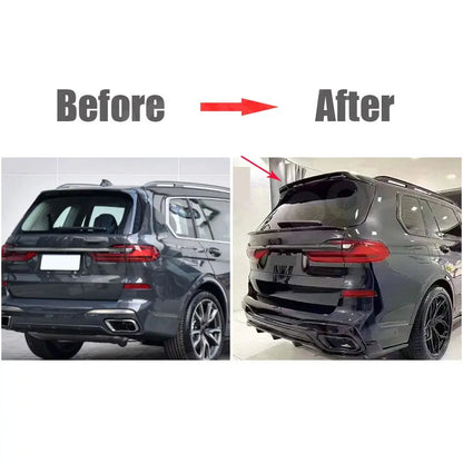 Rear Roof Spoiler Wing Rear Spoiler For BMW X7 G07 M Sport 2019-2021 Carbon Fiber/ABS [BDK]