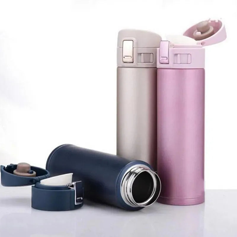 Fashion 500ml Stainless Steel Insulated Cup Coffee Tea Thermos Mug Thermal Water Bottle Thermocup Travel Drink Bottle Tumbler [MUG]