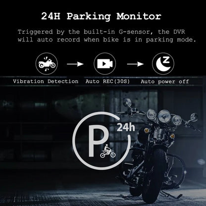 SYS VSYS Full Body Waterproof Motorcycle Camera Recorder P6FL Q6L WiFi Dual 1080P Full HD Motorcycle DVR Dash Cam Black GPS Box [CAR]