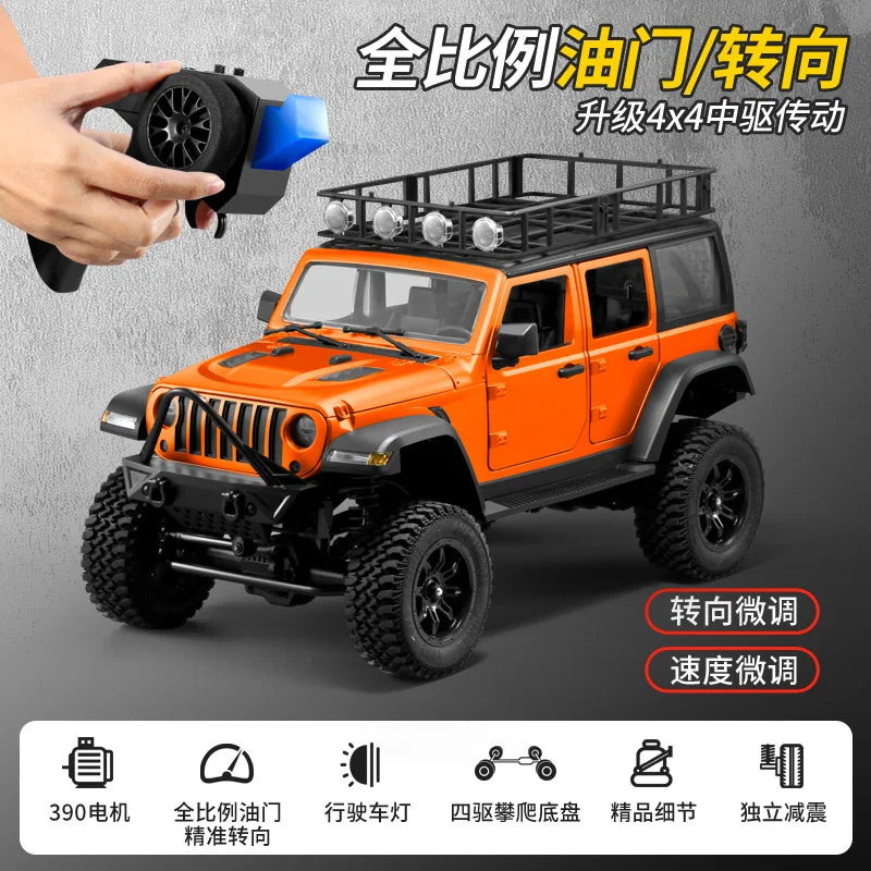 MN Model NEW MN128 Remote Control Car 1/12 Full scale Climming Buggy Machine RC Toy 4WD Upgraded Vehicle Toys Gift For Boys [TOYS]