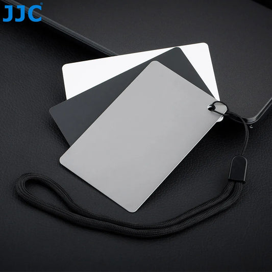 JJC Profession White Balance Cards 18% Gray Grey Card Photography Color Correction Checker Camera Accessory for Canon Pentax [PHO]