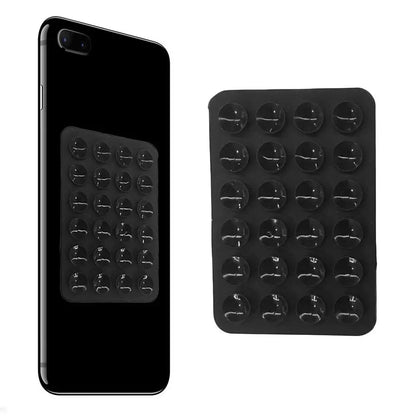 Sticky Grippy Suction Phone Case Mount Silicon Adhesive Phone Accessory for iPhone And Android Hands-Free Fidget Toy [PHC]