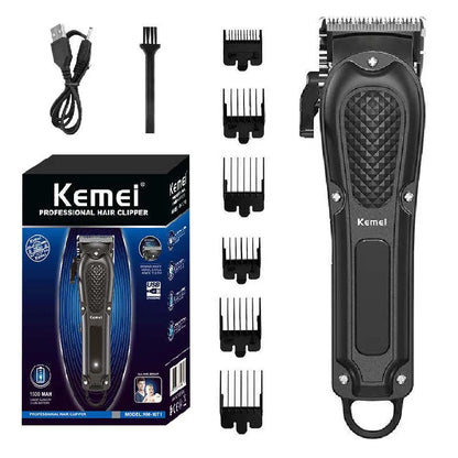 Kemei adjustable hair clipper for men professional hair trimmer electric cordless beard hair cutting machine USB rechargeable [HAI]