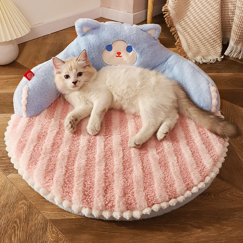 Cat Bed Pet Pad Cushion for Small Medium Dogs Sleeping Beds Cats Durable Mat Removable Mat Pet Supplies [PET]