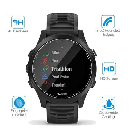 Screen Protector for Garmin Forerunner 955 255 255S 945 935 245 735 645 235 225 Music Smart Watch Tempered Glass Protective film [SWH]