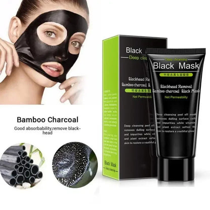 BIOAQUA Blackhead Remover Tearing Mask Deep Cleaning Skin Care Peel Off Masks Oil Control Deep Purifying Charcoal Black Mud Mask [SKC]