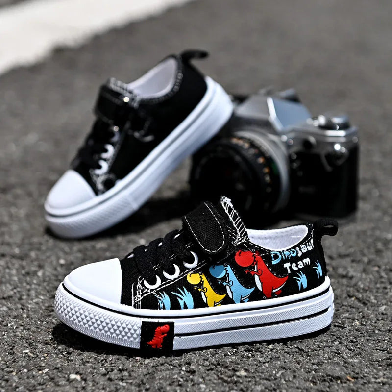 Children's Spring Autumn Sneakers Boys Breathable Comfortable Running Shoes Girls Fashion Sports Casual Soft-soled Non-slip Kids [SHO]