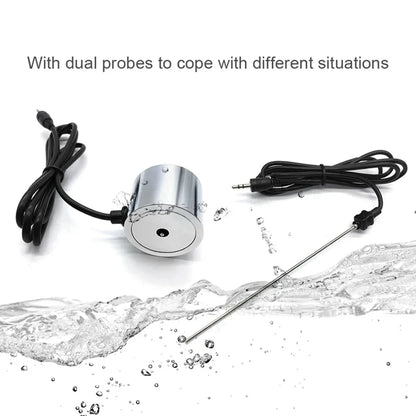 HY929 Pipe Water Leak Detector Hear Through Wall Water Monitor USB Rechargeable Metal Water Leak Meter with Headset For Repair [MTL]