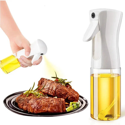 200ml 300ml 500ml Oil Spray Bottle Kitchen Cooking Olive Oil Dispenser Camping BBQ Baking Vinegar Soy Sauce Sprayer Containers [DSP]