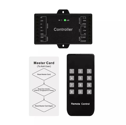 DC 12V Tuya Wifi Remote Control Sboard Mini Size Single Door Access Control Board controller Wiegand 26~44 bits Input 1000 User [SEC]