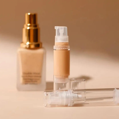 5/10/15ml Vacuum Bottle Press Liquid Foundation Lotion Eye Cream Empty Refillable Bottle Cosmetic Container Portable Makeup Tool [CSM]