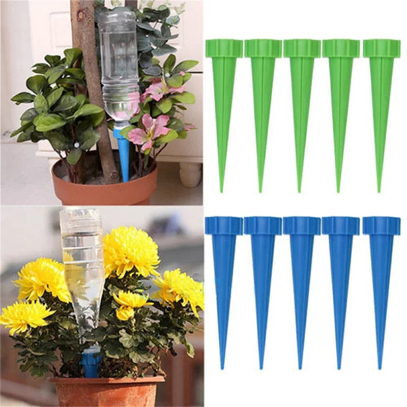 Self-Watering Kits Waterers Drip Irrigation Indoor Plant Watering Device Gardening Flowers and Plants Automatic Waterer Gadgets [GAR]