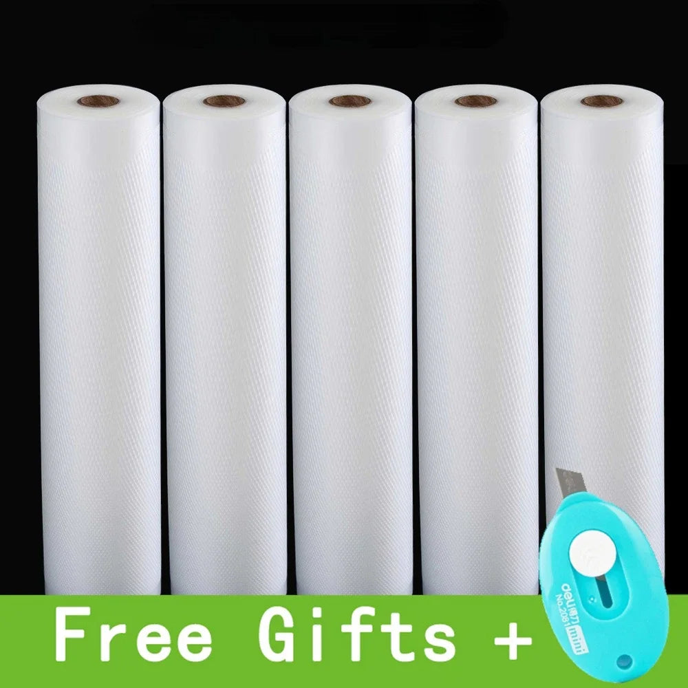 Kitchen Food Vacuum Bag Storage Bags For Vacuum Sealer Vacuum Packaging Rolls 12/15/20/25/28cm [HAP]