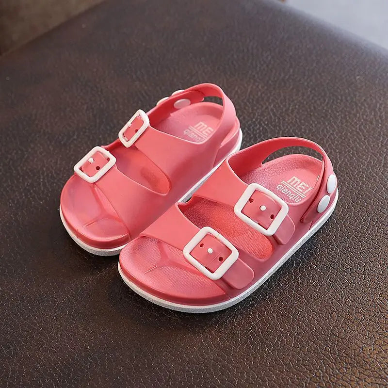 Kids Sandals Boys Girls Beach Shoes Soft Lightweight Closed-Toe Outdoor Children's Toddler Sandasl for Baby Shoes Summer [SHO]