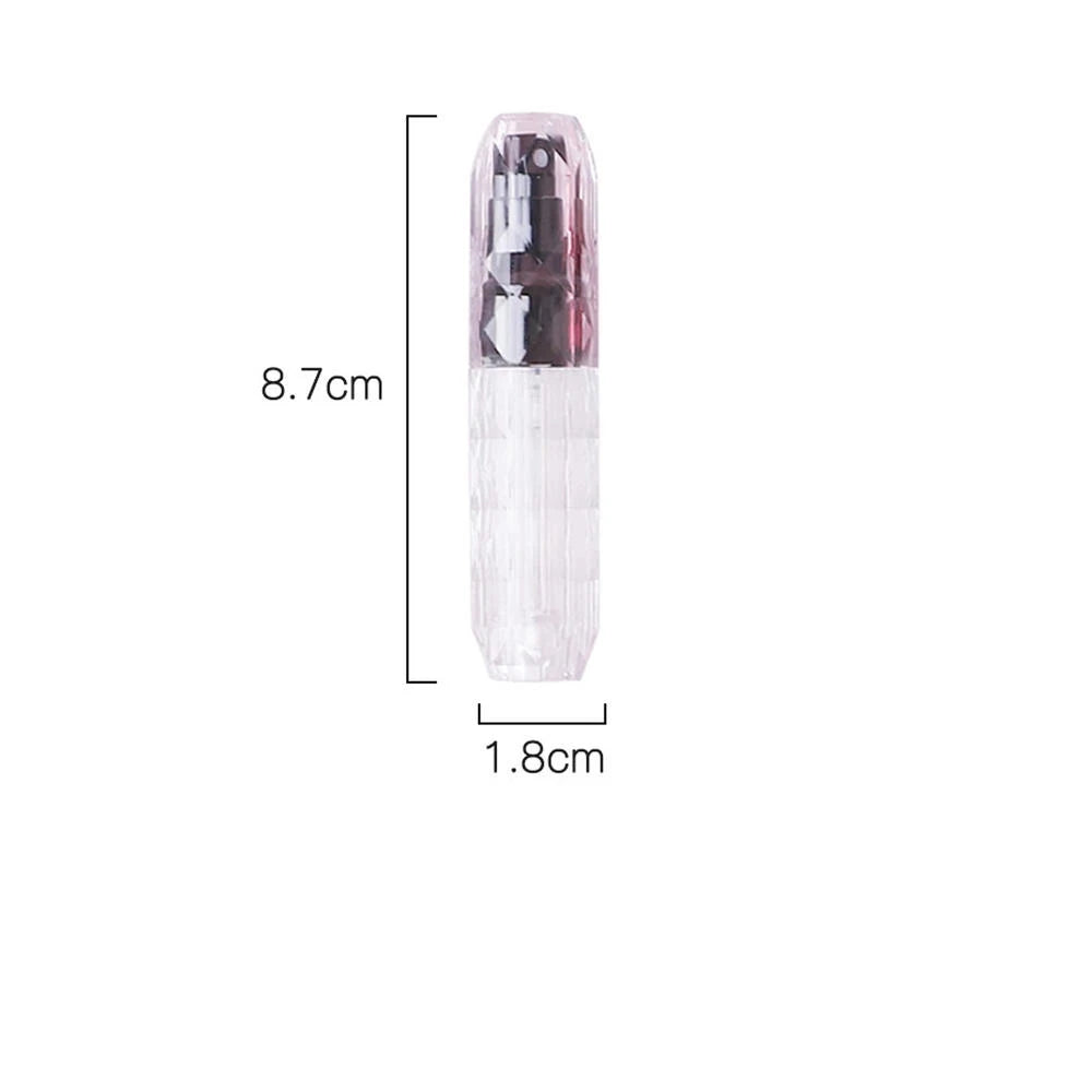 5ml High-Grade Empty Refillable Perfume Crystal Bottom Bottle Cosmetic Containers Parfum Atomizer Spray Dispenser Portable [CSM]