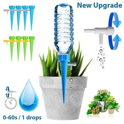 Self-Watering Kits Waterers Drip Irrigation Indoor Plant Watering Device Gardening Flowers and Plants Automatic Waterer Gadgets [GAR]