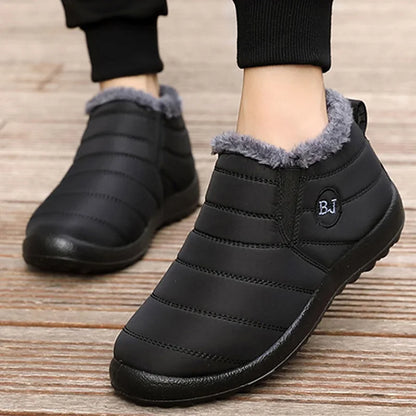 Women Boots Lightweight Winter Shoes For Women 2022 Ankle Boots Snow Botas Mujer Black Couple Waterproof Winter Boots Plus Size [SHO]