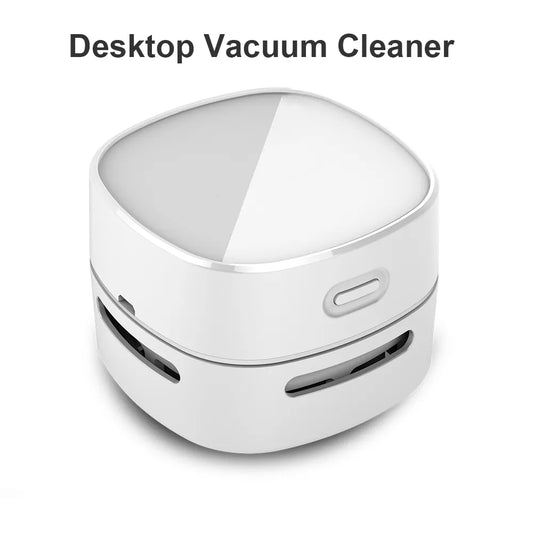 Portable Desktop Vacuum Cleaner Mini Handheld Table Dust Crumb Sweeper Brush for Keyboard Home School Office Car Computer [VAC]