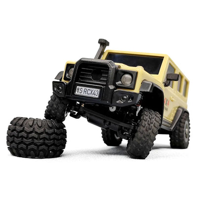 LDARC X43 1:43 Remote Control Mini Climbing Vehicle 4WD Simulated Painting Full Scale Electric Desktop Mini Rc Crawler Car [TOYS]