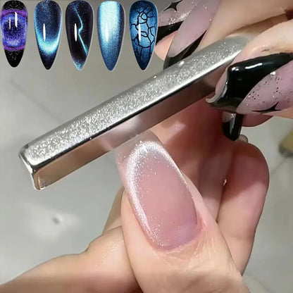 Super Strong Thick Strip Magnet Cat Eyes Magnet for Nail Gel Polish 3D  Line Strip Effect French Multi-Function Magnet Pen Tools [BEU]