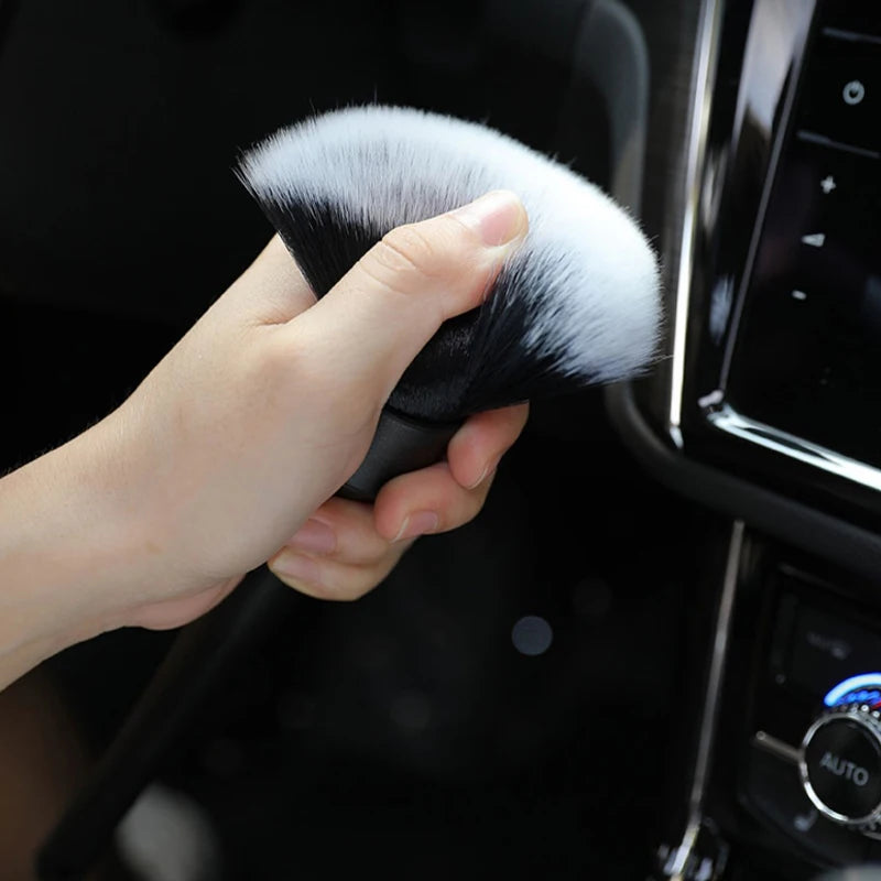 Car Detailing Brush Super Soft Auto Interior Detail Brush With Synthetic Bristles Car Dash Duster Brush Accessories [CAR] [DTL]