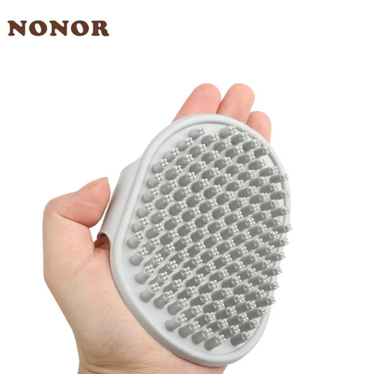 NONOR Dog Pet Grooming Glove Cat Brush Comb Deshedding Hair Gloves Dogs Bath Cleaning Supplies Animal Combs [PET]