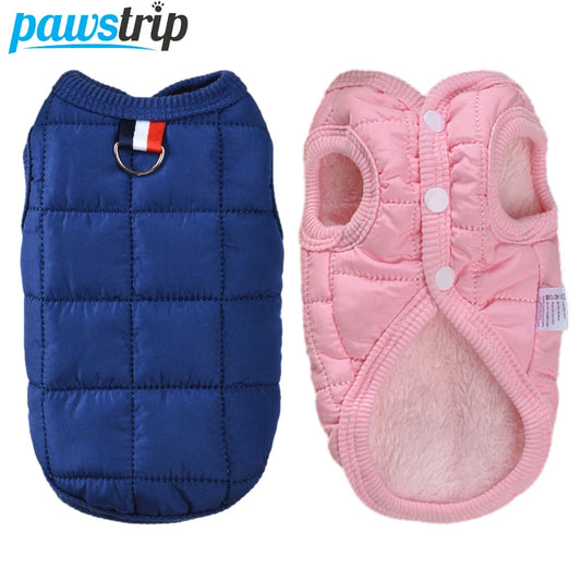 Winter Warm Dog Coat Jacket Windproof Dog Clothes for Small Dogs Padded Clothing Chihuahua Clothes Pet Supplies [PET]